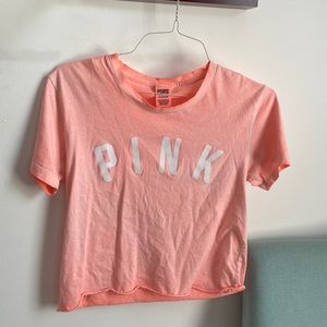 VS Pink crop shirt